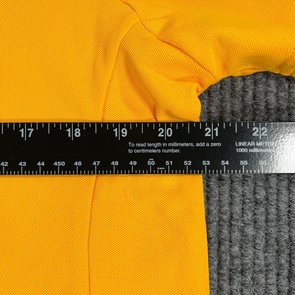 Michigan Wolverines Polo Shirt Womens Extra Large Yellow Short Sleeve New - Picture 11 of 13